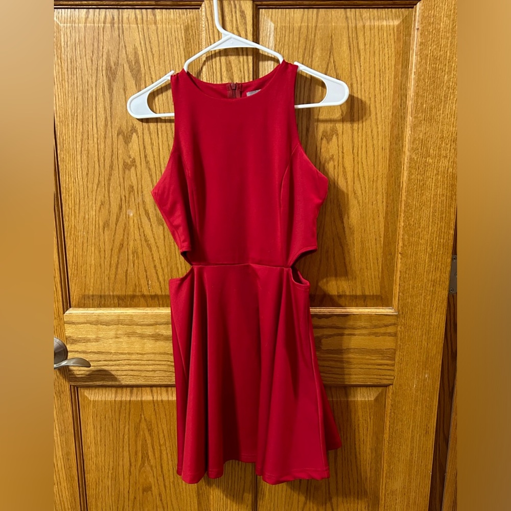Fun Sporty Red Dress